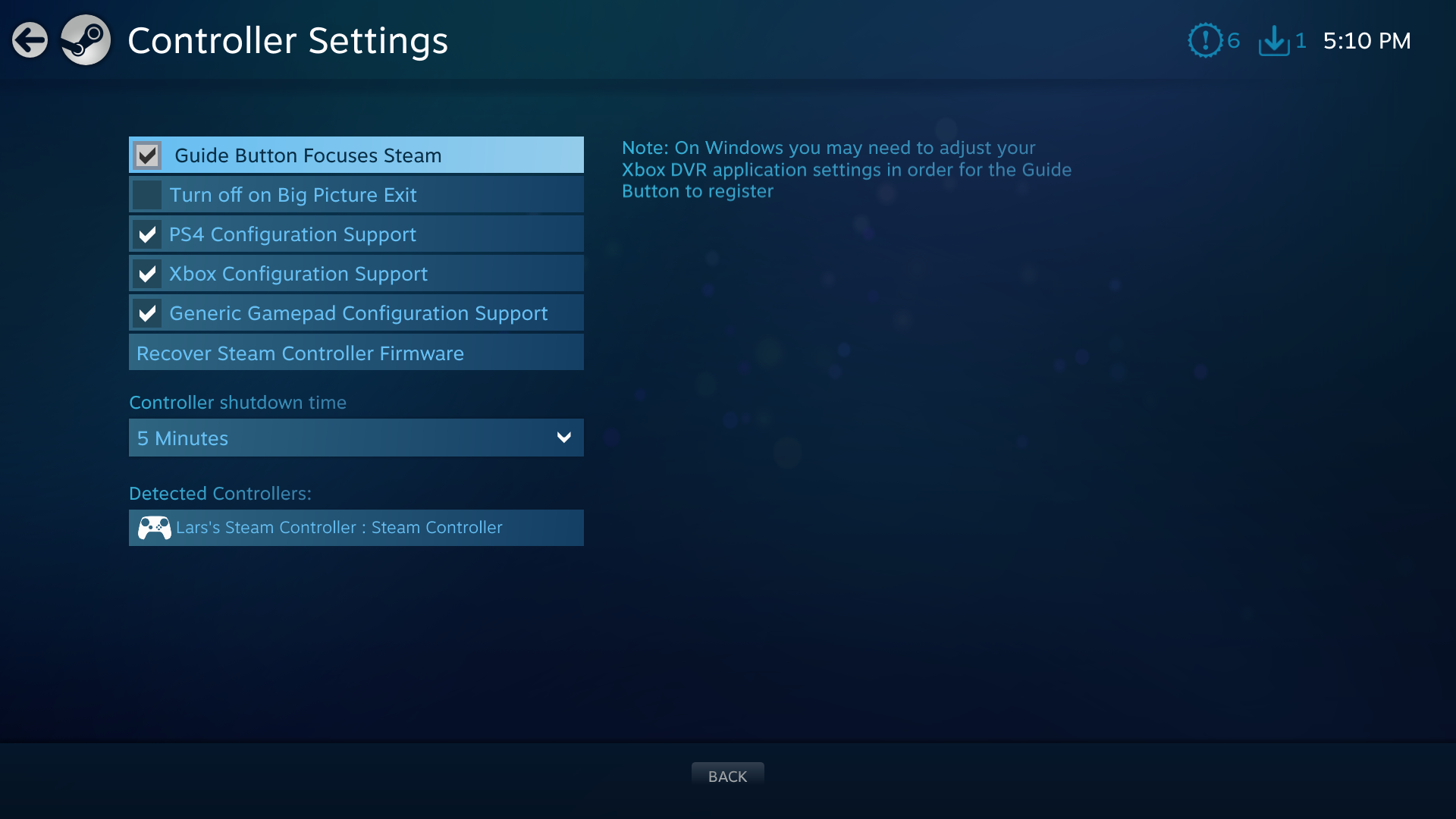 change screenshot settings for steam on mac